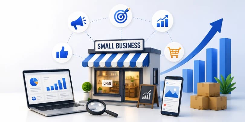 How Digital Marketing Helps Small Businesses Compete Online