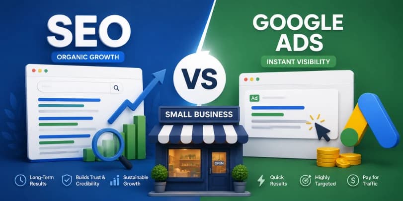 SEO vs Google Ads: Which Is Better for Small Businesses?
